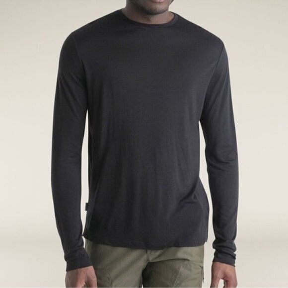 Men's Merino Blend 125 Cool-Lite Sphere Long Sleeve T-Shirt Sz XL - Picture 1 of 8